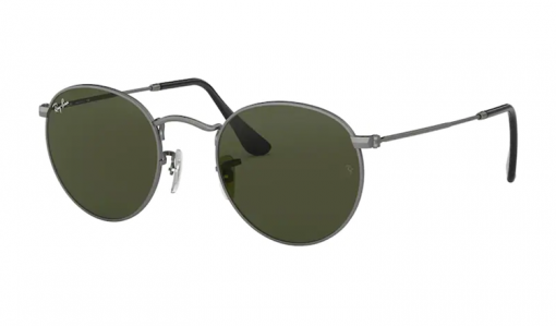 Ray Ban Round Metal Matte Gunmetal 029