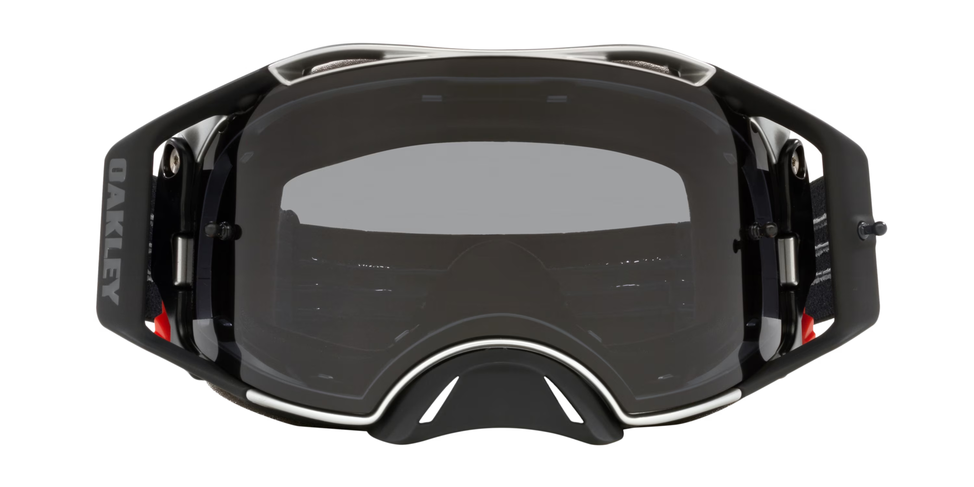 Oakley Airbrake MX Prescription Goggle Tuff Blocks | Dark Grey 7046C3