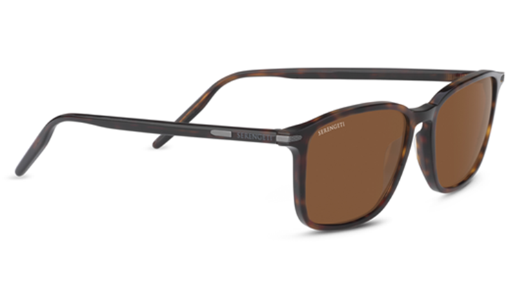 Serengeti Lenwood Shiny Dark Havana 8933RX