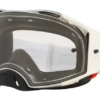 Oakley Airbrake MX Prescription Goggle Tuff Blocks White | Clear 7046C4