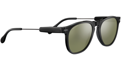 Serengeti Amboy Shiny Black Acetate