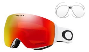 Oakley FLIGHT DECK M Matte White Prizm Snow Torch Iridium 706424
