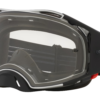 Oakley Airbrake MX Prescription Goggle Tuff Blocks Black Gunmetal | Clear 7046B0
