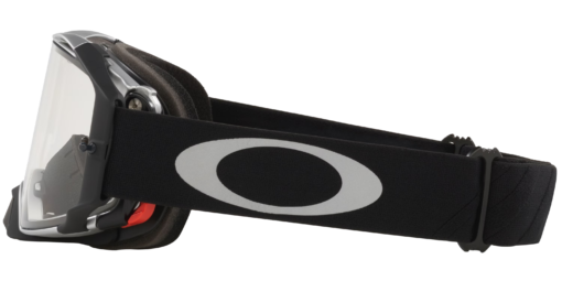 Oakley Airbrake MX Prescription Goggle Tuff Blocks Black Gunmetal | Clear 7046B0