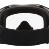 Oakley Airbrake MX Prescription Goggle Tuff Blocks Black Gunmetal | Clear 7046B0