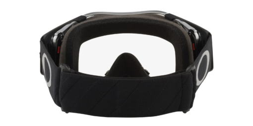 Oakley Airbrake MX Prescription Goggle Tuff Blocks Black Gunmetal | Clear 7046B0