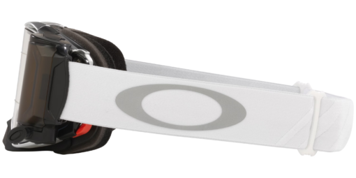 Oakley Airbrake MX Prescription Goggle Tuff Blocks White | Clear 7046C5