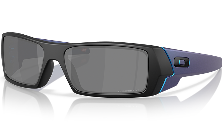 Oakley GASCAN Prescription Sunglasses Matte Black Blue 9014/D0