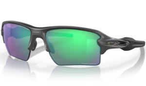 Oakley FLAK 2.0 XL Prescription Sunglasses Steel | Oakley lenses 9188F3 (CYCLING)
