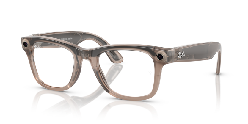 Ray-Ban Meta Wayfarer 6705P5 - Warm stone