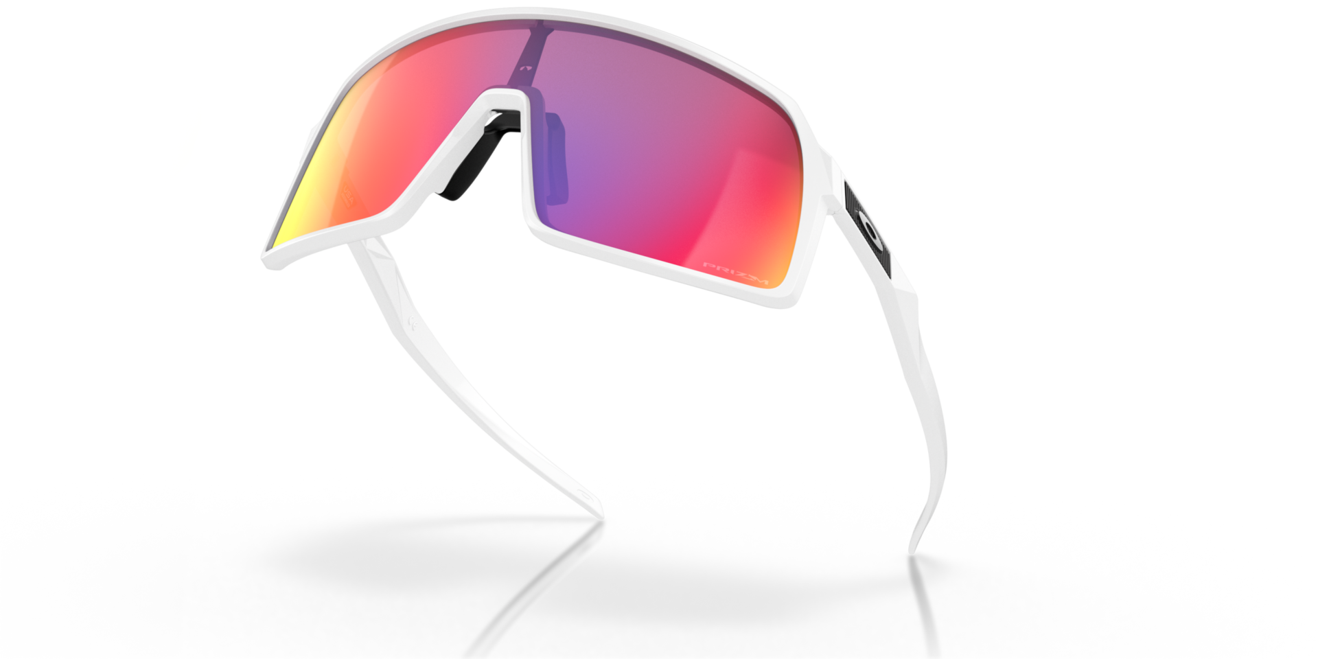 Oakley Sutro Sunglasses Matte White with Prizm Road Lenses