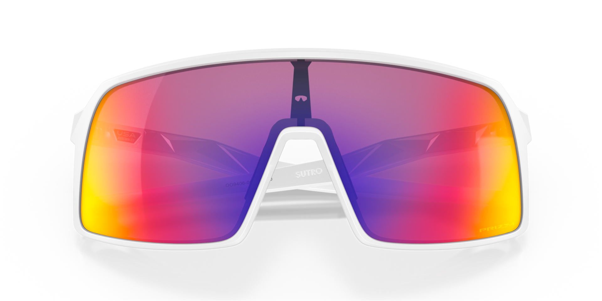 Oakley Sutro Sunglasses Matte White with Prizm Road Lenses