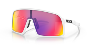 Oakley Sutro Sunglasses Matte White with Prizm Road Lenses