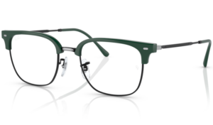 Ray-Ban New Clubmaster 7216 Green on Black Prescription Glasses 8208