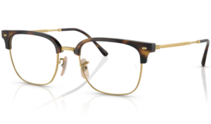 Ray-Ban New Clubmaster 7216 Havana on Gold Prescription Glasses 2012