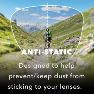 Oakley Stealth Pro Anti-Static Prescription lenses coating