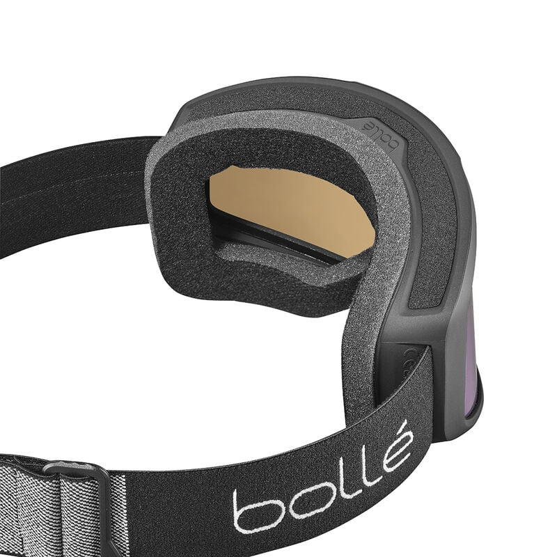Bolle Bedrock Plus Matte Black | Bronze Blue Cat 3 Prescription Ski Goggles