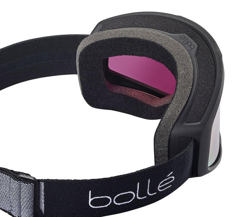 Bolle Bedrock Plus Matte Black | Rose Gold Cat 2 Prescription Ski Goggles