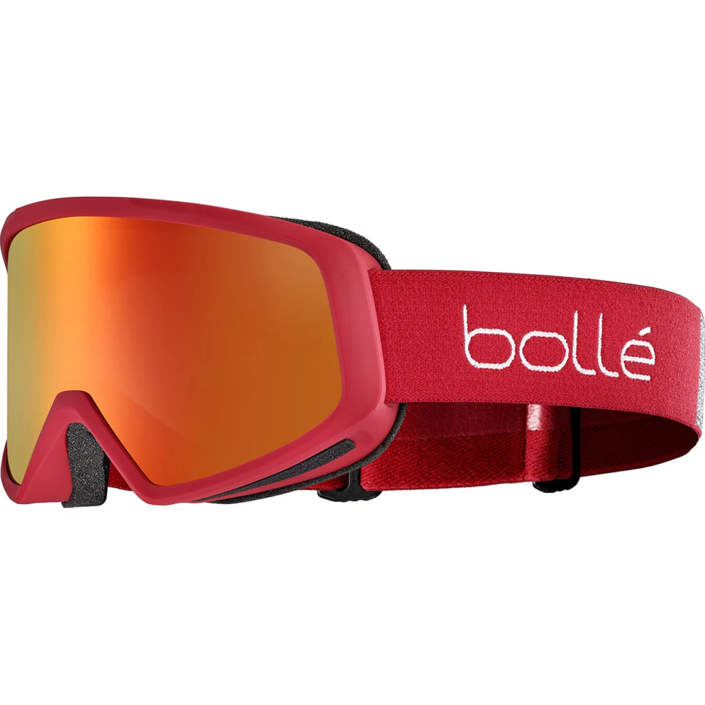 Bolle Bedrock Plus Carmine Red | Sunrise Cat 2 Prescription Ski Goggles