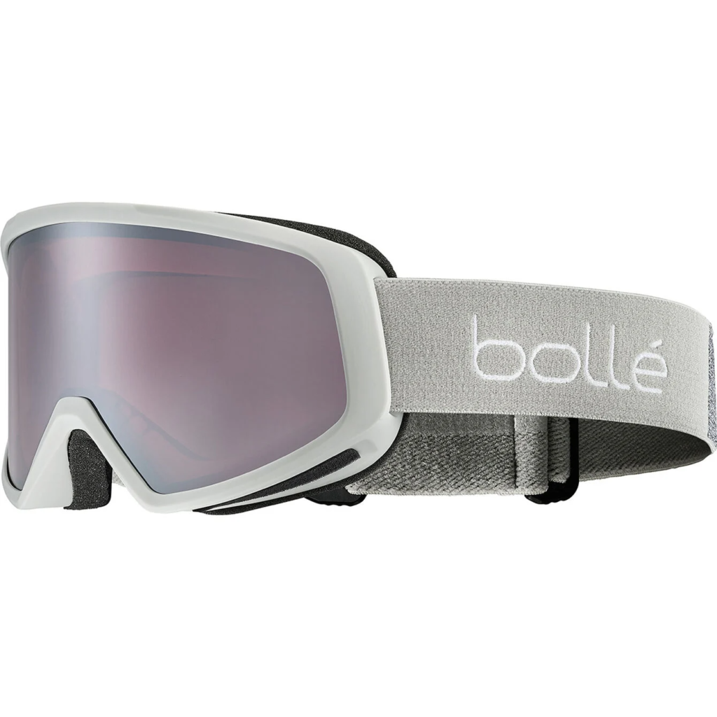 Bolle Bedrock Plus Matte Lightest Grey | Vermillon Gun Cat 2 Prescription Ski Goggles