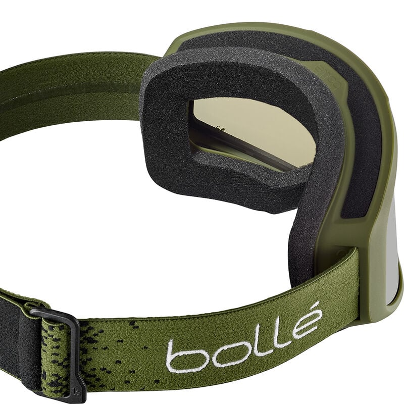 Bolle Bedrock Plus Matte Olive Gradient | Gold Cat 3 Prescription Ski Goggles