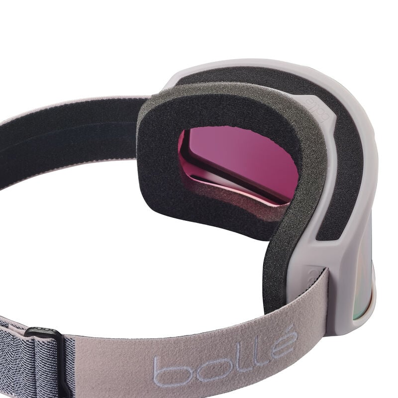 Bolle Bedrock Plus Matte Powder Pink | Rose Gold Cat 2 Prescription Ski Goggles