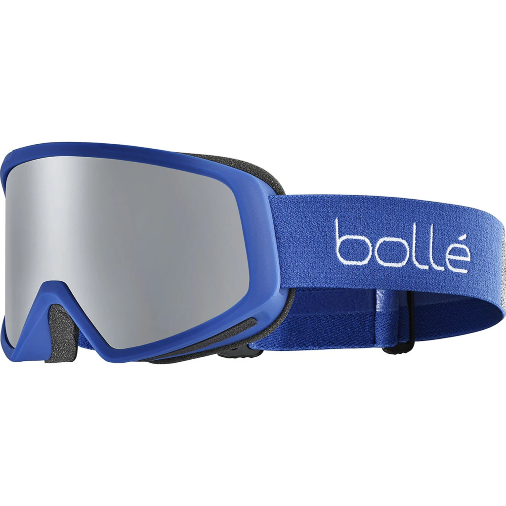 Bolle Bedrock Plus Matte Royal Blue | Black Chrome Cat 3 Prescription Ski Goggles
