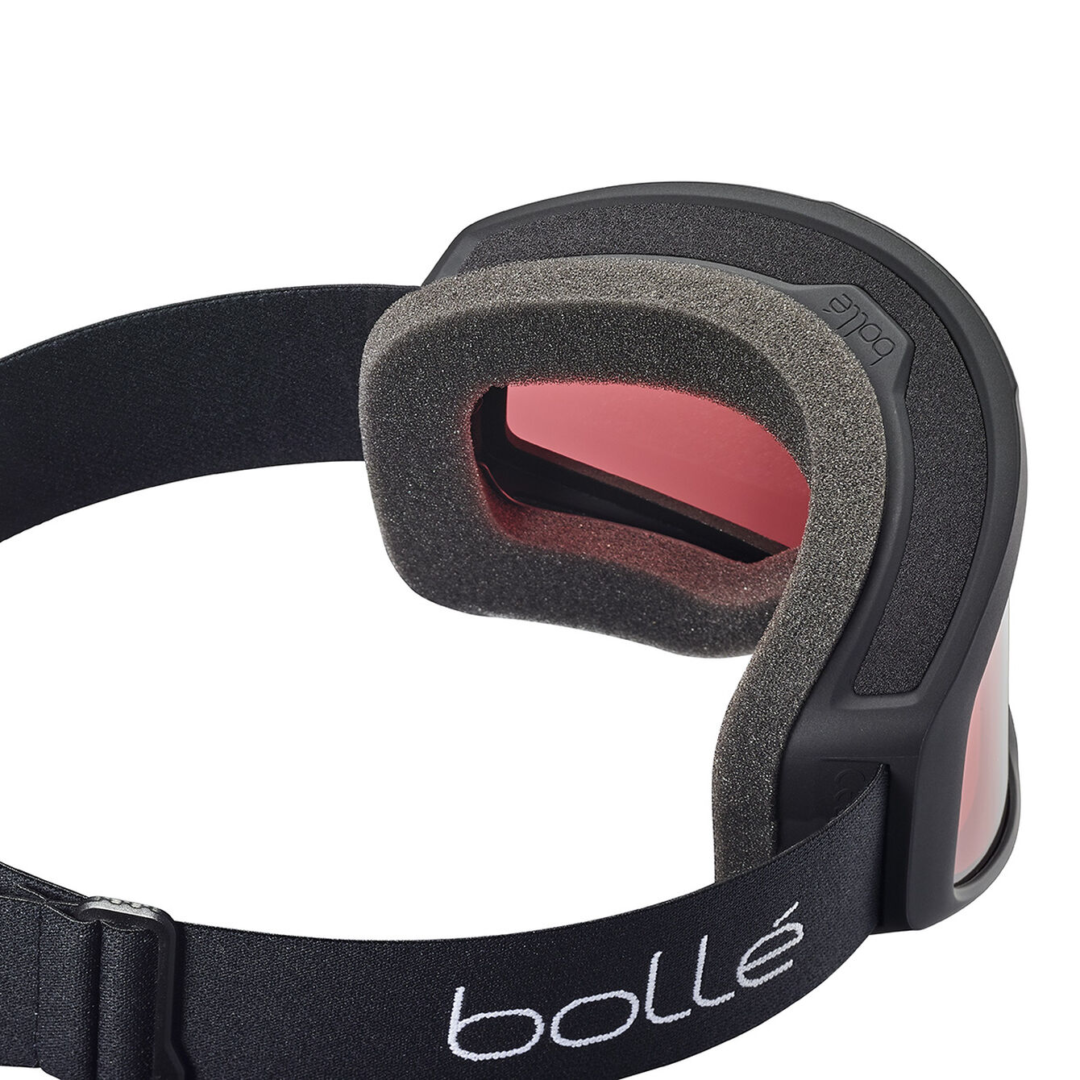 Bolle Bedrock Matte Black | Vermillon Cat 2 Prescription Ski Goggles