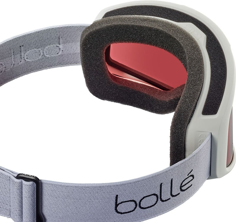 Bolle Bedrock Matte White | Vermillon Cat 2 Prescription Ski Goggles