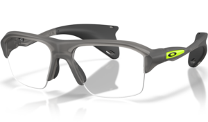 Oakley Stunt Glider Prescription Sunglasses Satin Grey Smoke 819802 | Oakley Lenses