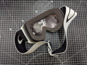 Prescription Goggle Insert Inside Goggles