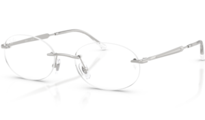 Ray-Ban 3767V Silver Prescription Glasses