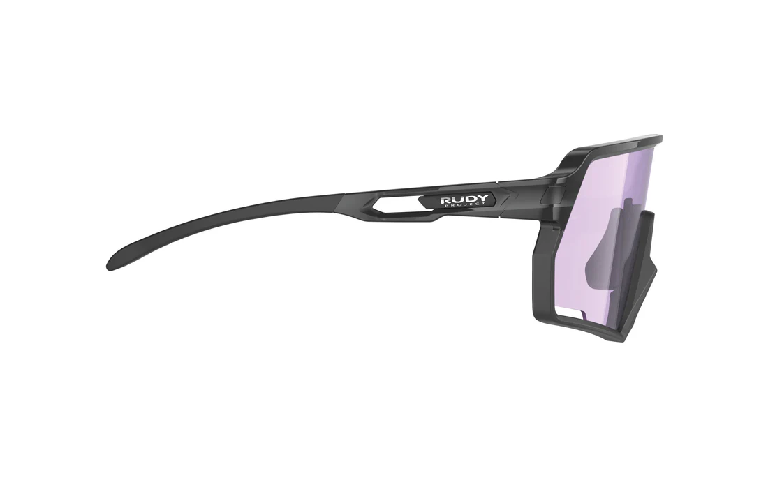 Rudy Project Kelion Gloss Black | ImpactX 2 Laser Purple