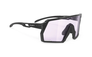Rudy Project Kelion Gloss Black | ImpactX 2 Laser Purple