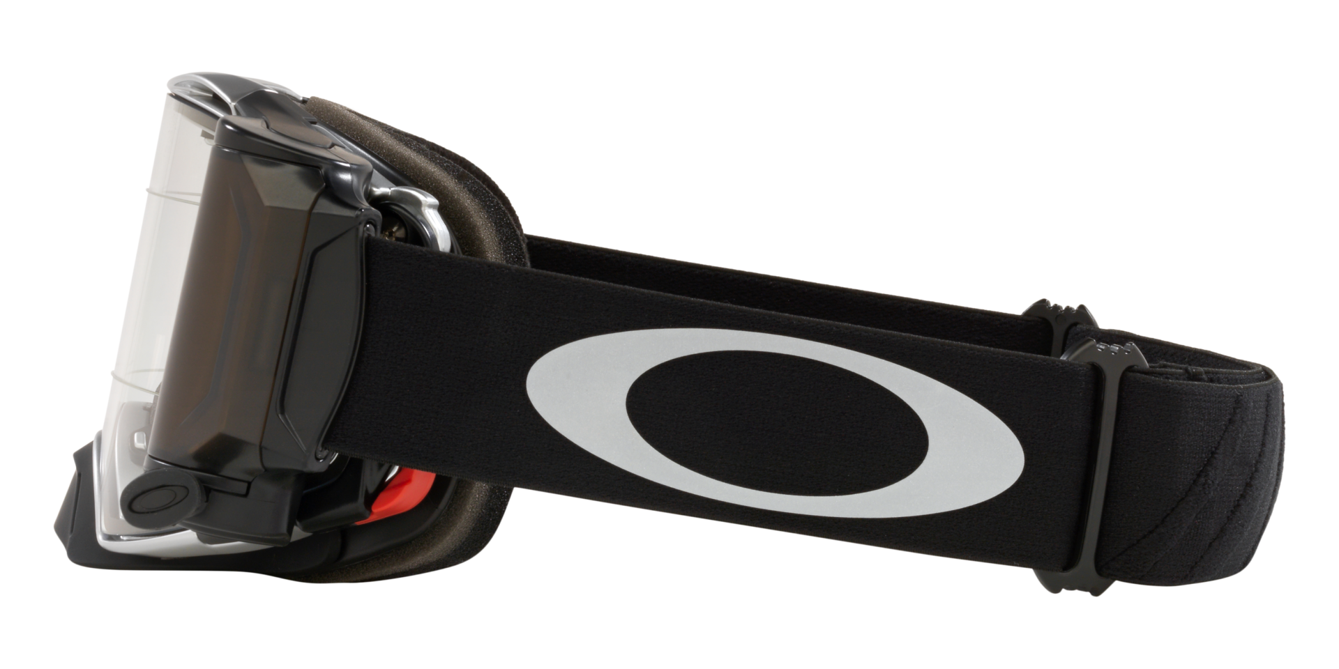 Oakley Airbrake MX Prescription Goggle Tuff Blocks Gunmetal Black | Clear 7046C0