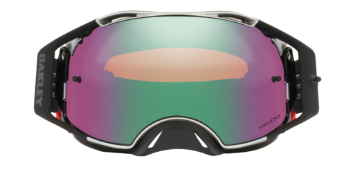 Oakley Airbrake MX Prescription Goggle Tuff Blocks Gunmetal Black | Prizm MX Jade Iridium 7046C1