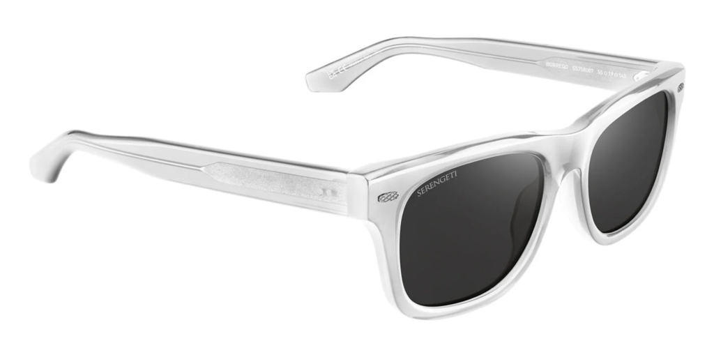 Serengeti Borrego Prescription Sunglasses Crystal | Serengeti Lenses