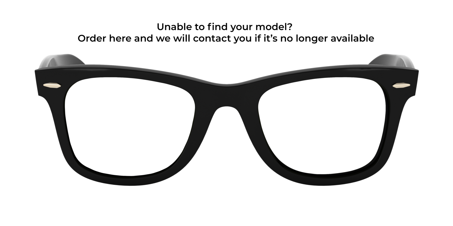 Genuine Ray-Ban Sunglasses Replacement Prescription Optical Lenses Only (For models not currently listed)