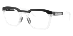 Oakley Hstn sq rx Glasses Satin Black Clear 820804 | Oakley Lenses